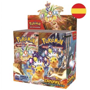 Caja de 36 Sobres Pokémon Chispas Fulgurantes en Español | Booster Box Oficial JCC Pokémon